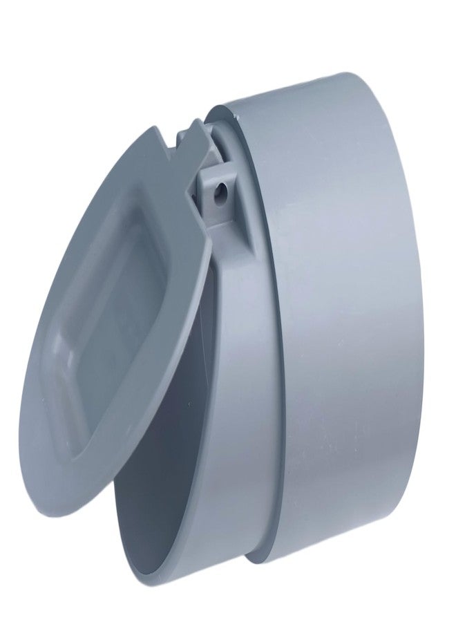ES EKSAFAR ESEKSAFAR 1pc (63mm (2 inch)) PVC Pipe Fittings Pipe Screens Mosquito Tank Pvc Pipe Flap Gate Valve non Return Valve For Water - Image 1
